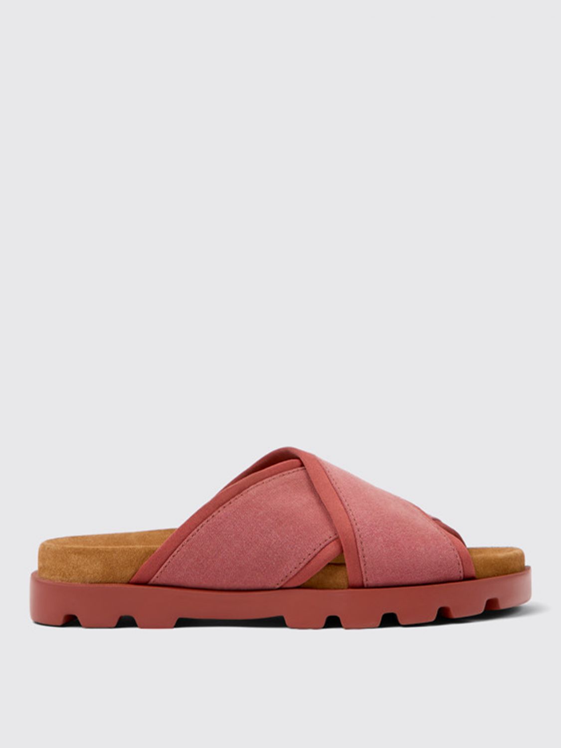 Camper Flat Sandals CAMPER Woman color Red