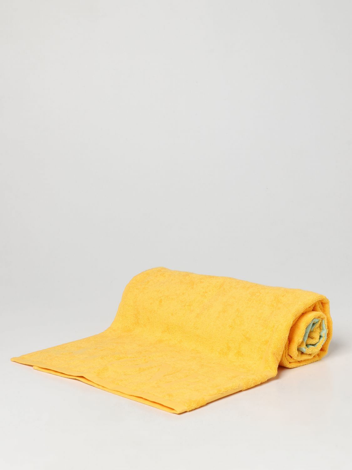 Stone Island Junior Bath And Beach Towels STONE ISLAND JUNIOR Lifestyle colour Yellow