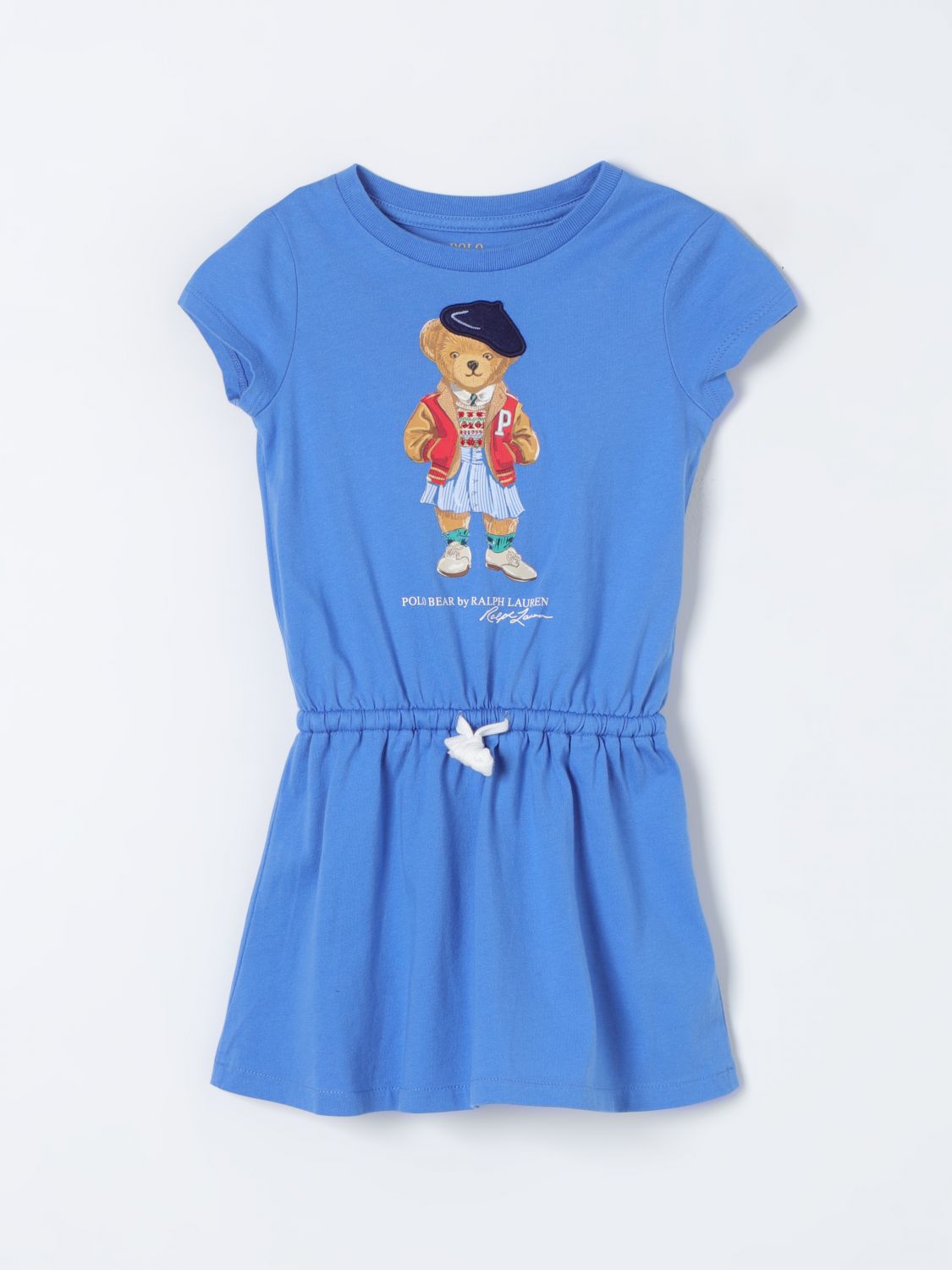 Polo Ralph Lauren Dress POLO RALPH LAUREN Kids colour Blue