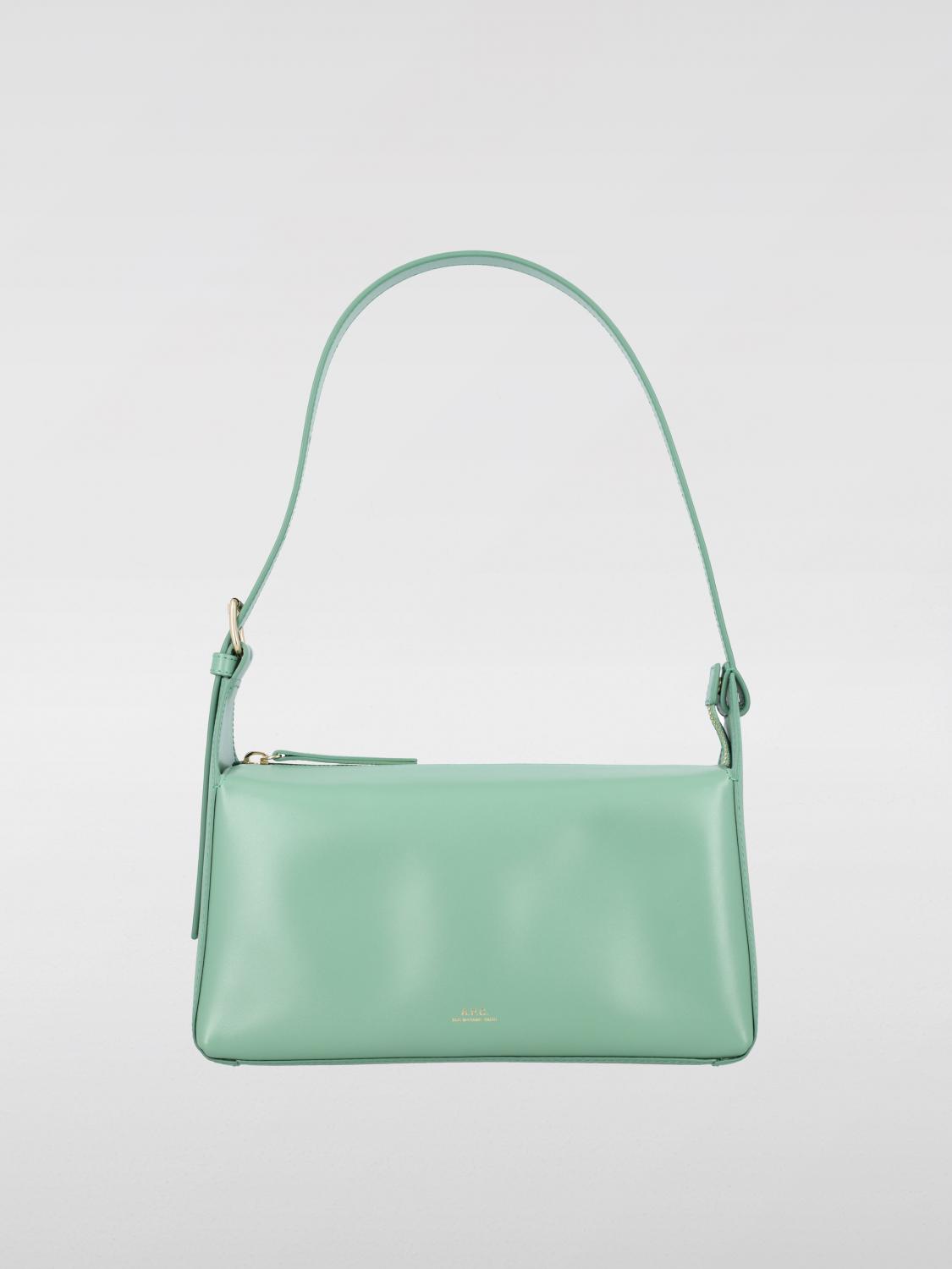 A.P.C. Shoulder Bag A. P.C. Woman color Jade