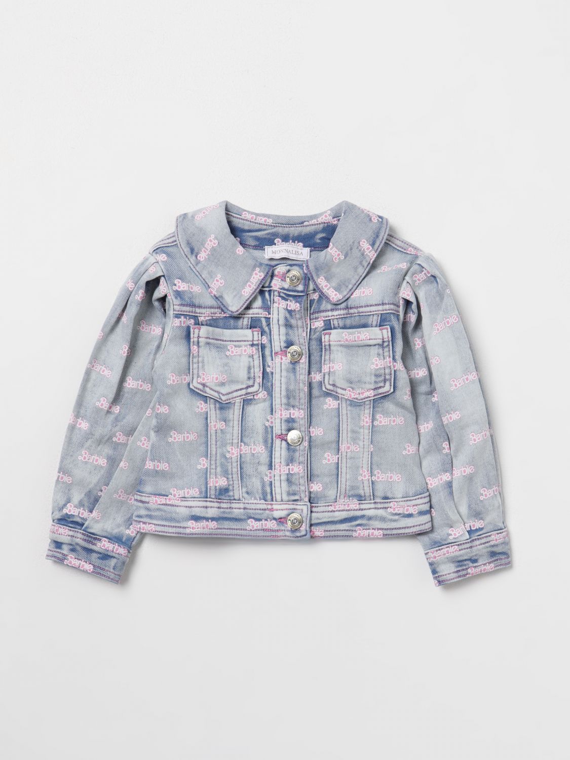 Monnalisa Jacket MONNALISA Kids colour Denim