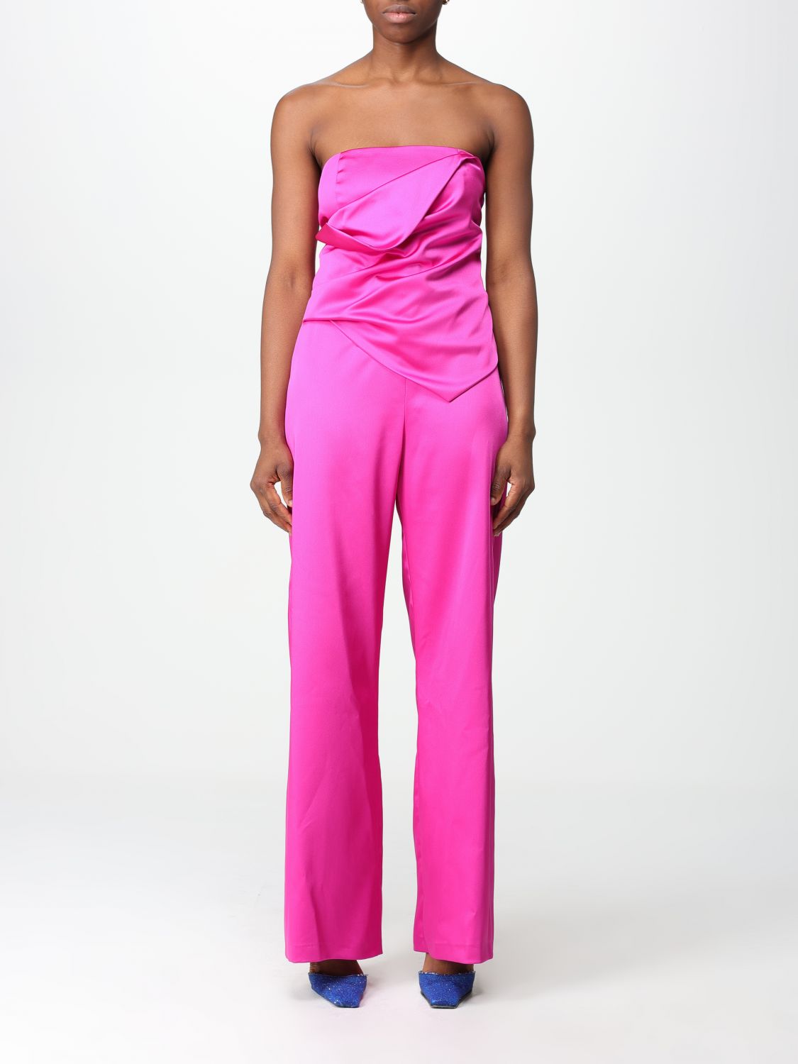 Hanita Jumpsuits HANITA Woman colour Fuchsia