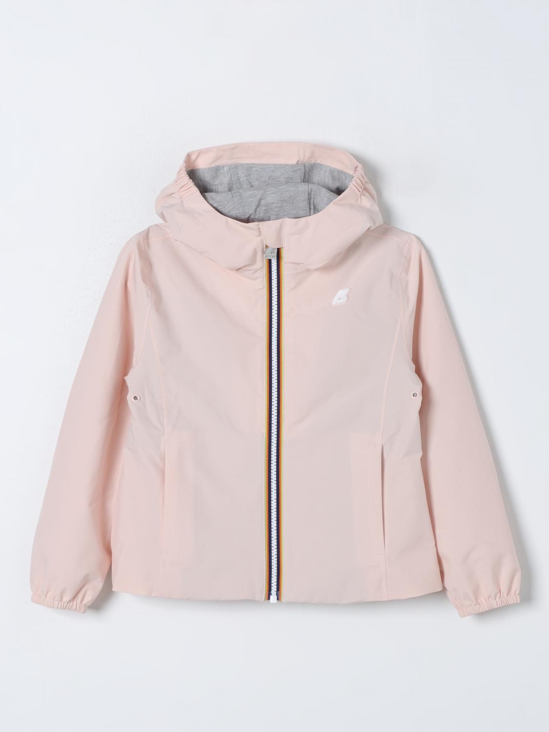 K-Way Coat K-WAY Kids colour Pink