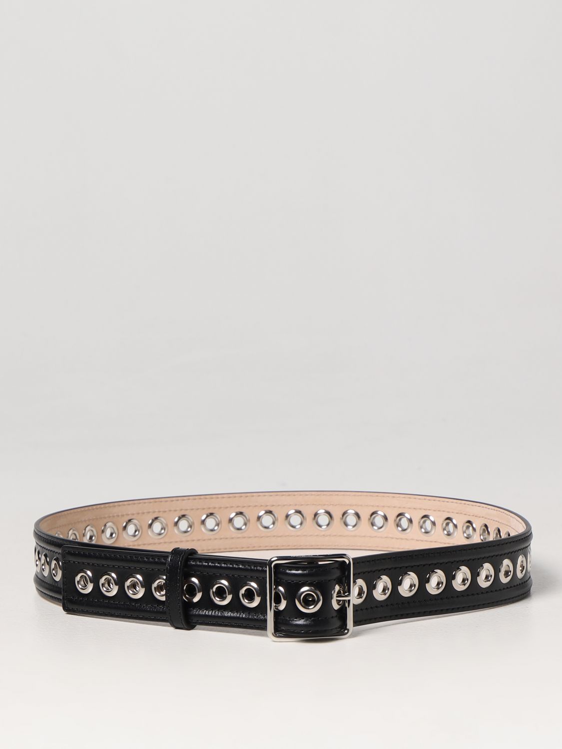 Alexander McQueen Belt ALEXANDER MCQUEEN Woman colour Black