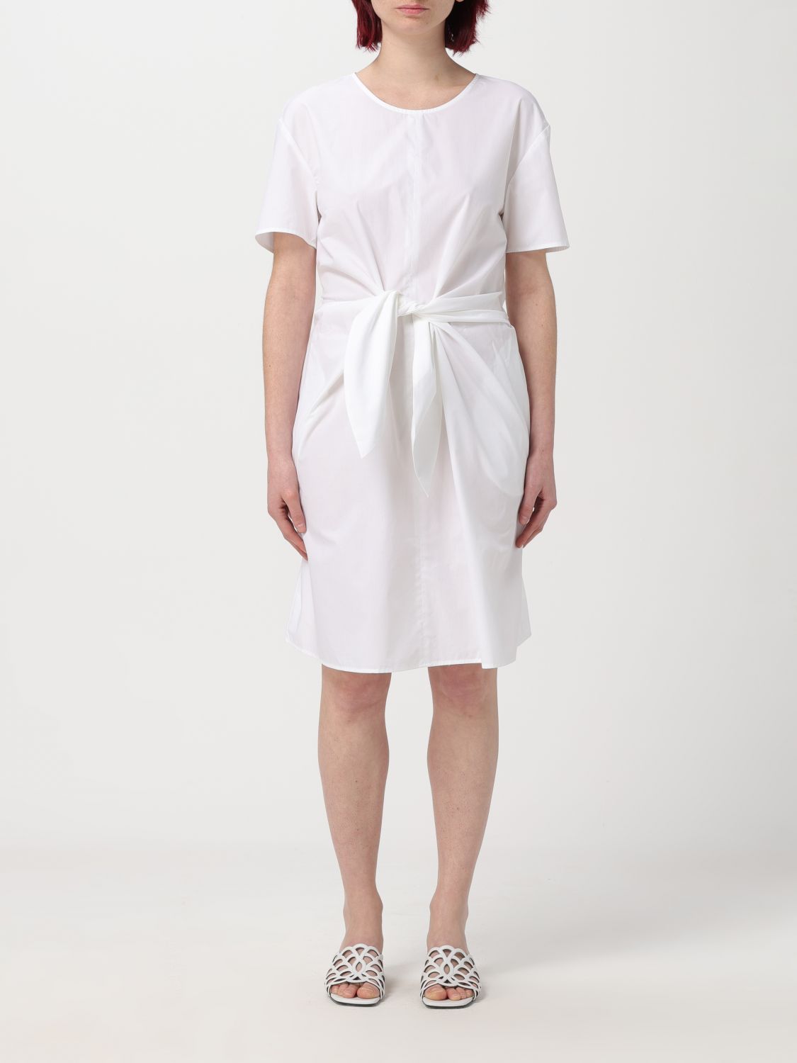 Emporio Armani Dress EMPORIO ARMANI Woman colour White