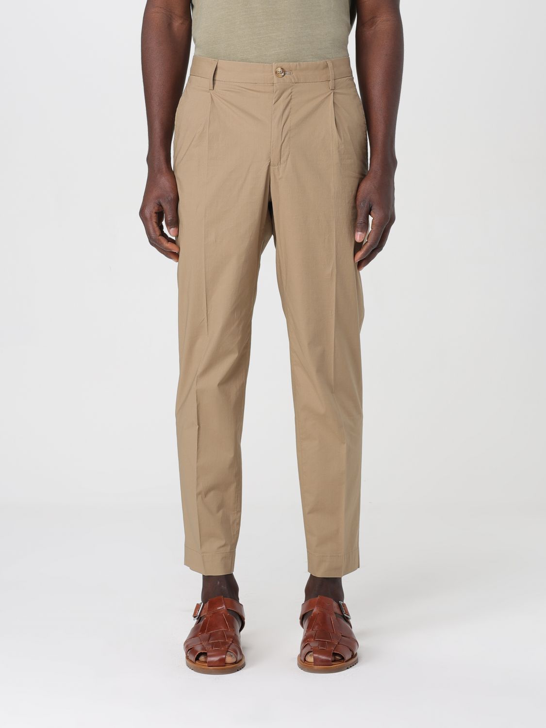 Incotex Trousers INCOTEX Men colour Rope