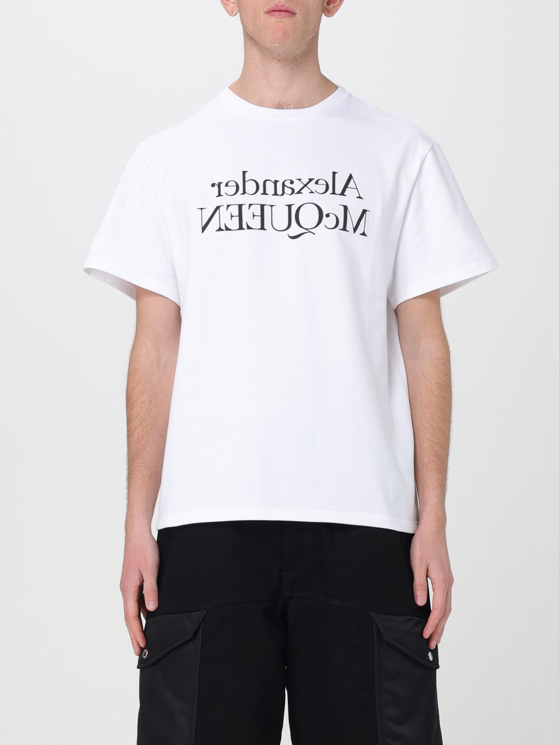 Alexander McQueen T-Shirt ALEXANDER MCQUEEN Men colour White