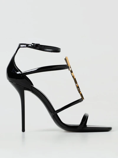 Saint Laurent Heeled Sandals SAINT LAURENT Woman colour Black
