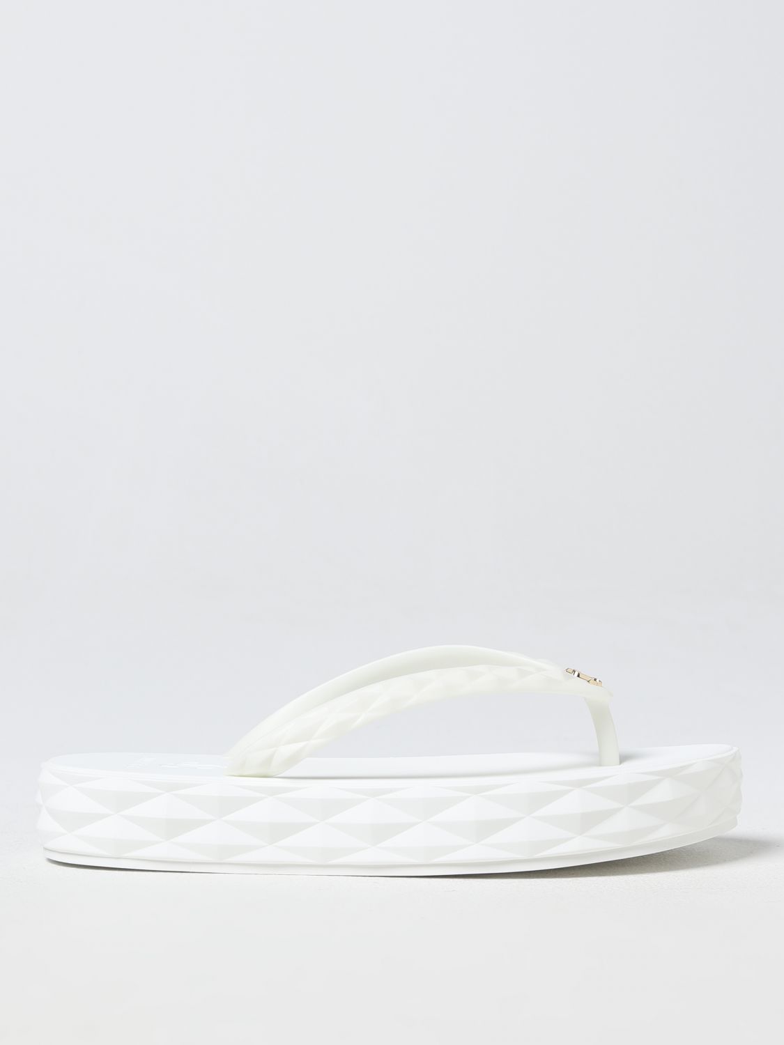 Jimmy Choo Flat Sandals JIMMY CHOO Woman colour White