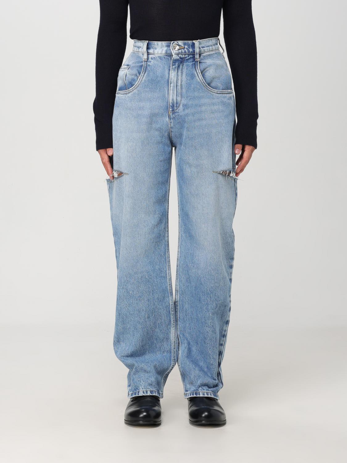 Maison Margiela Jeans MAISON MARGIELA Woman colour Blue