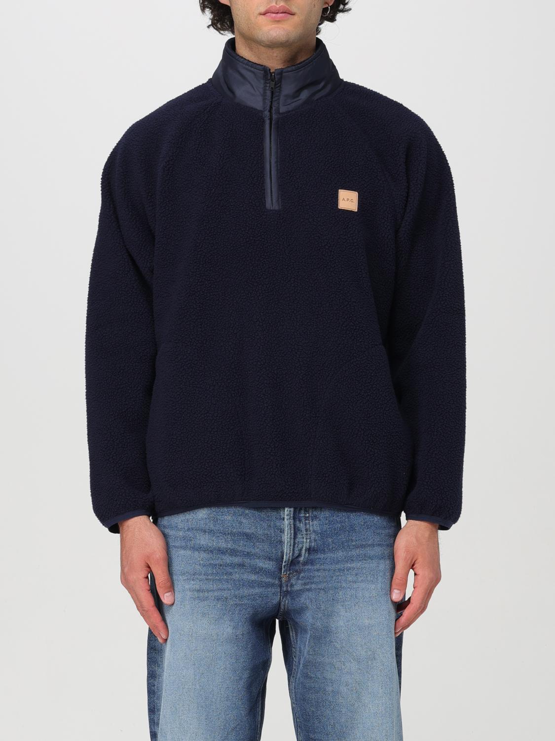 A.P.C. Sweatshirt A. P.C. Men color Blue