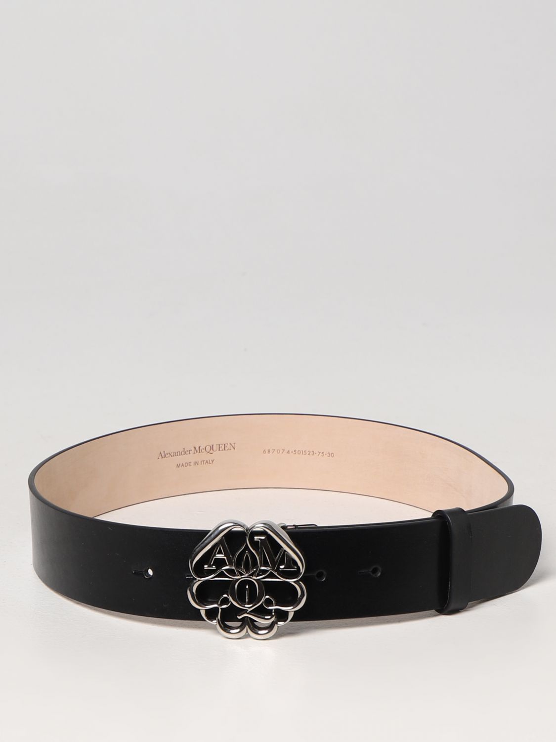 Alexander McQueen Belt ALEXANDER MCQUEEN Woman colour Black