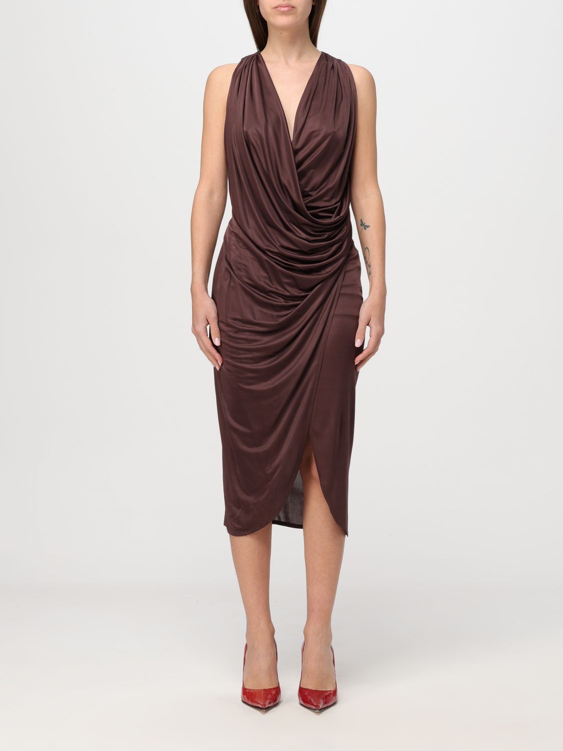 Aniye By Dress ANIYE BY Woman colour Brown