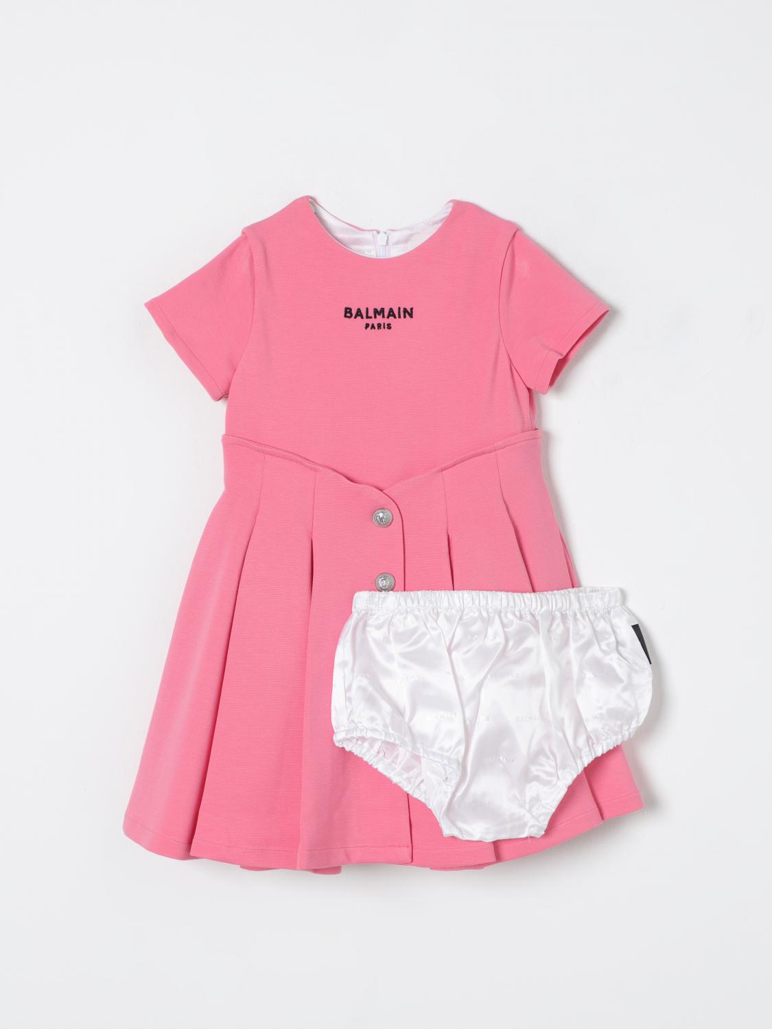 Balmain Romper BALMAIN Kids color Pink