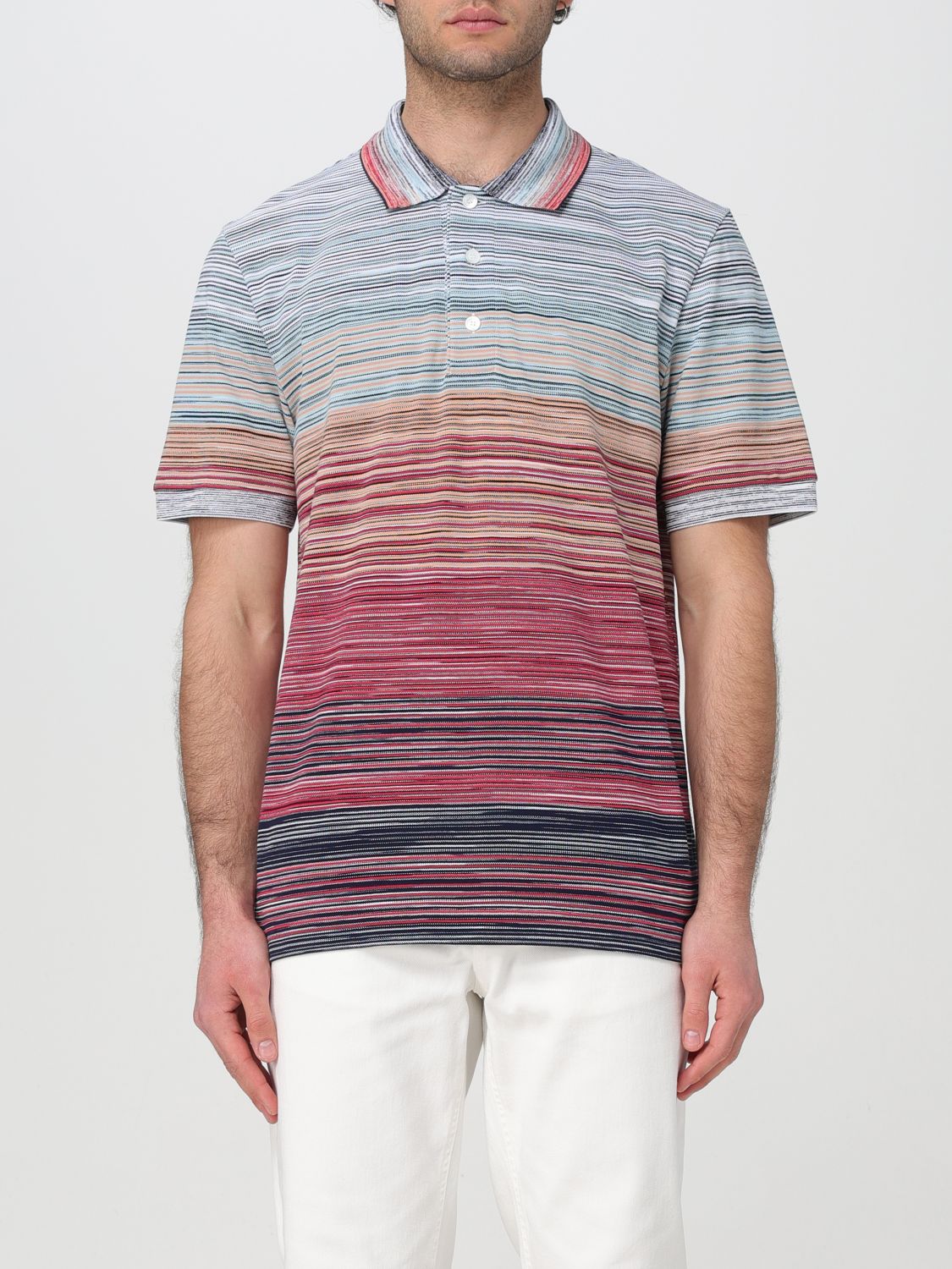 Missoni Polo Shirt MISSONI Men colour Red