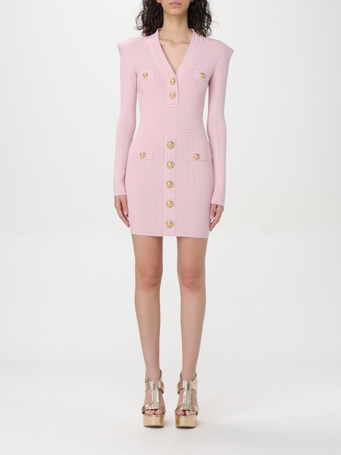 Balmain Dress BALMAIN Woman color Pink