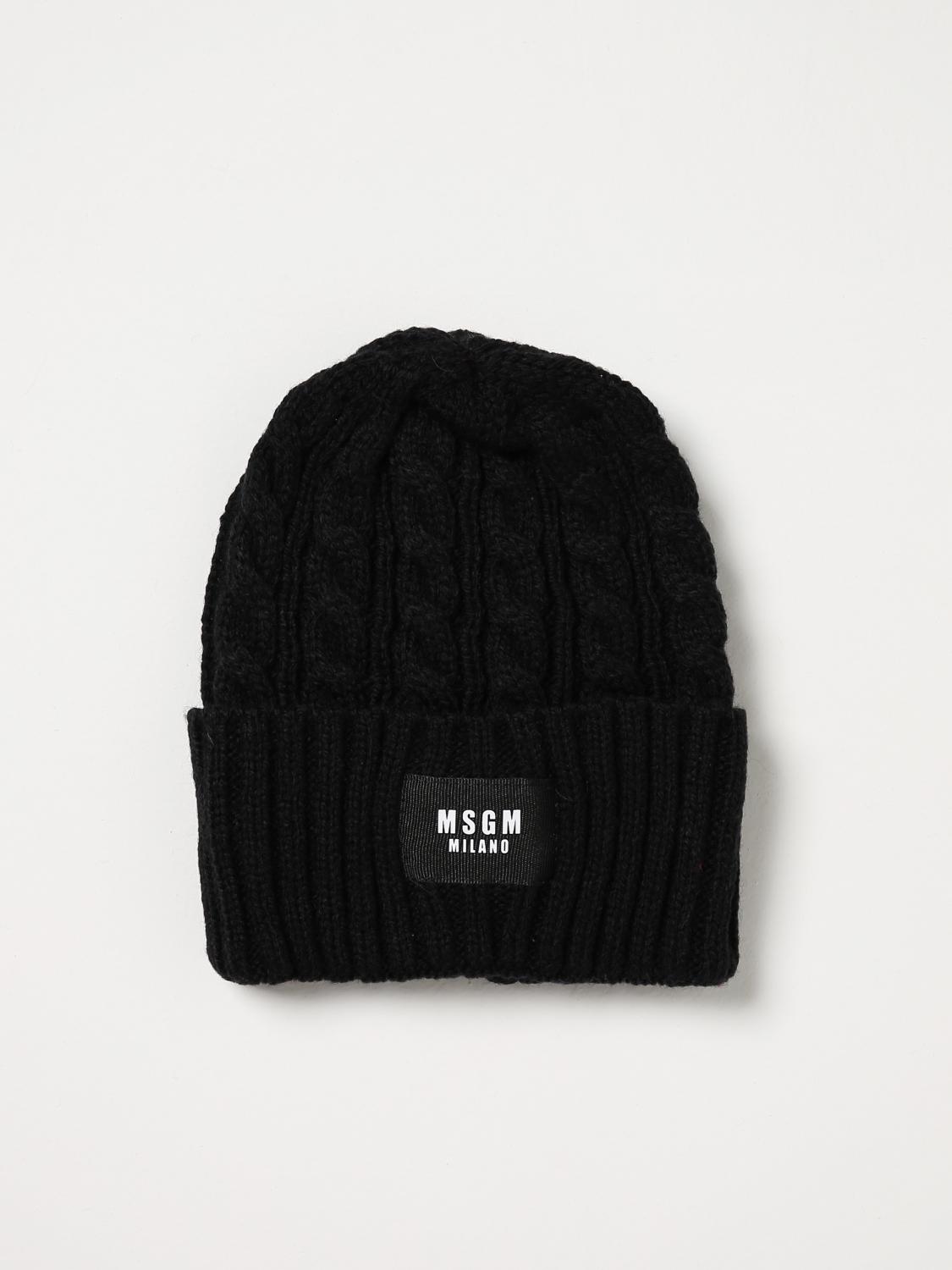 Msgm Kids Hat MSGM KIDS Kids colour Black