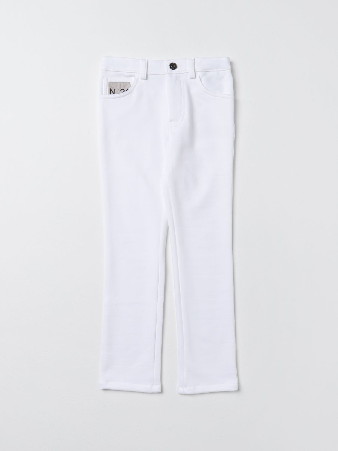 N° 21 Jeans N° 21 Kids colour White