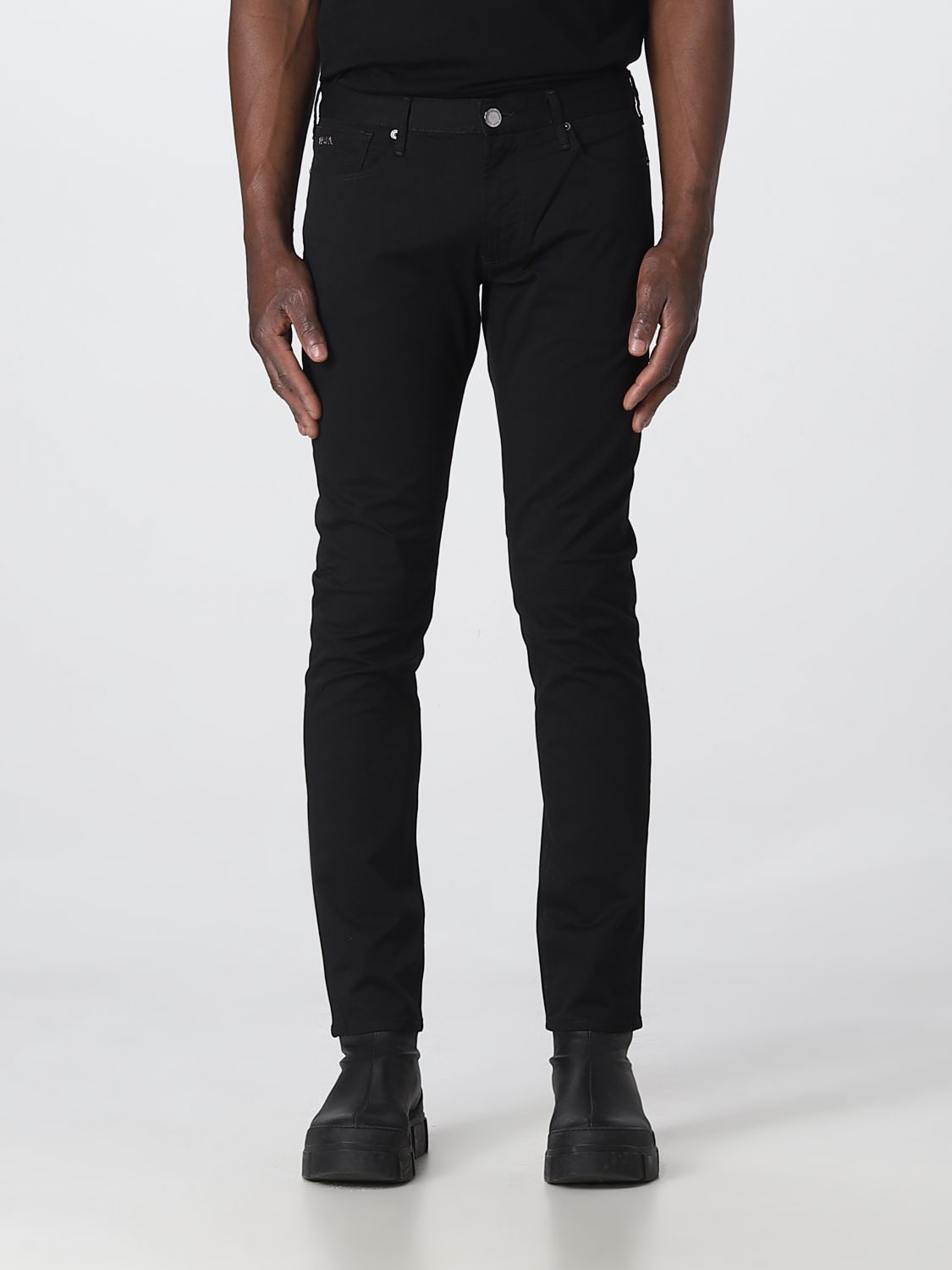 Emporio Armani Jeans EMPORIO ARMANI Men colour Black