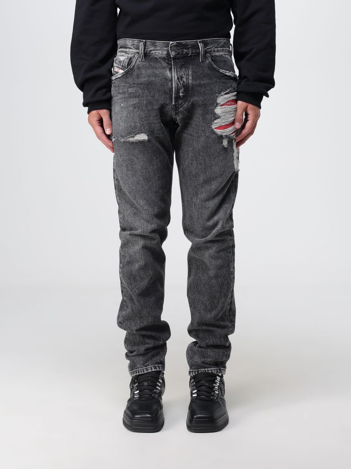 Diesel Jeans DIESEL Men colour Grey