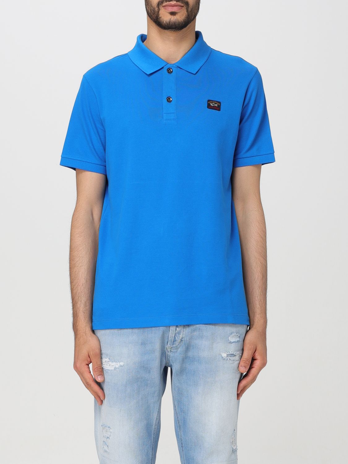 Paul & Shark Polo Shirt PAUL & SHARK Men colour Blue