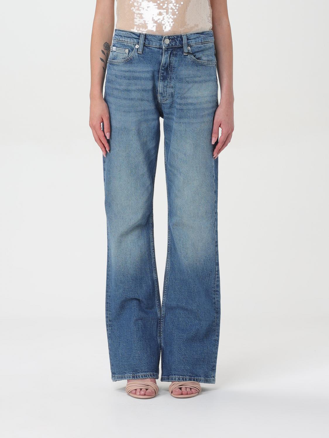 Calvin Klein Jeans CALVIN KLEIN Woman color Denim