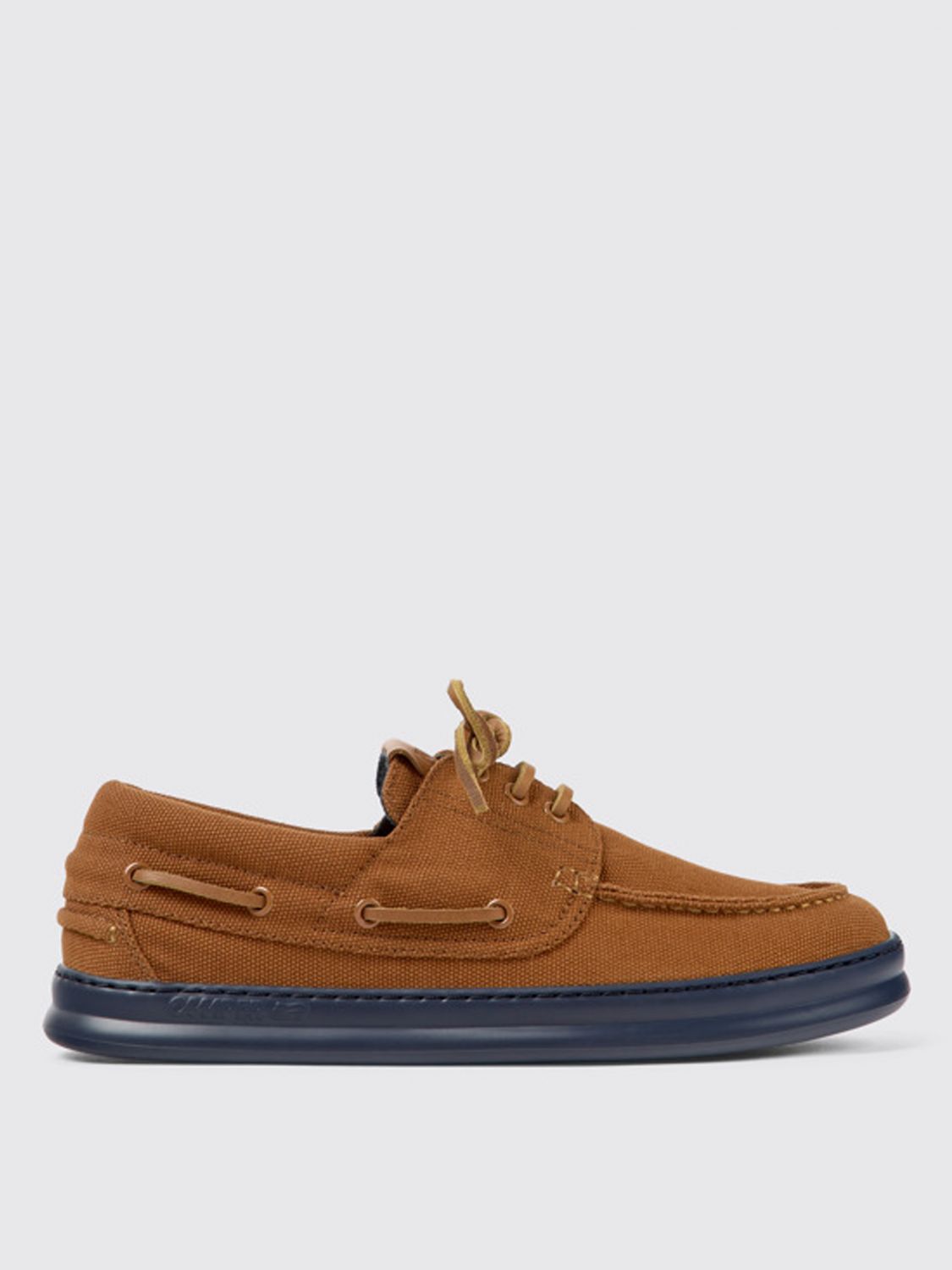 Camper Camper Runner moccasins in recycled cotton and leather