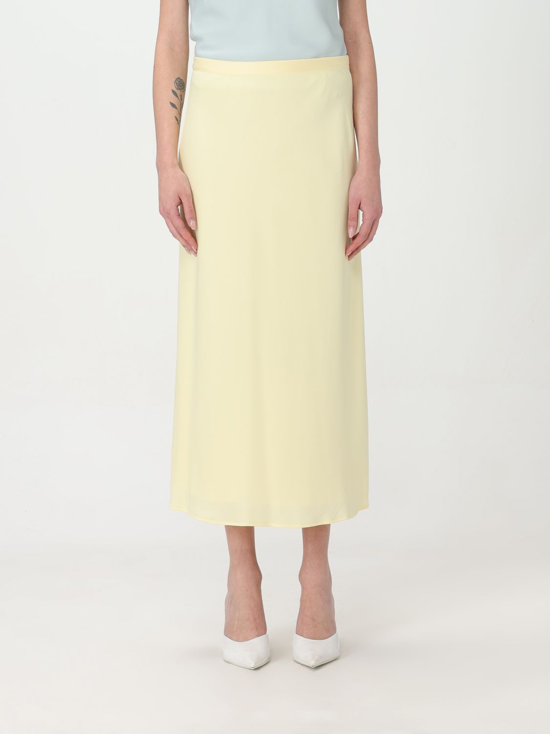 Calvin Klein Skirt CALVIN KLEIN Woman color Yellow