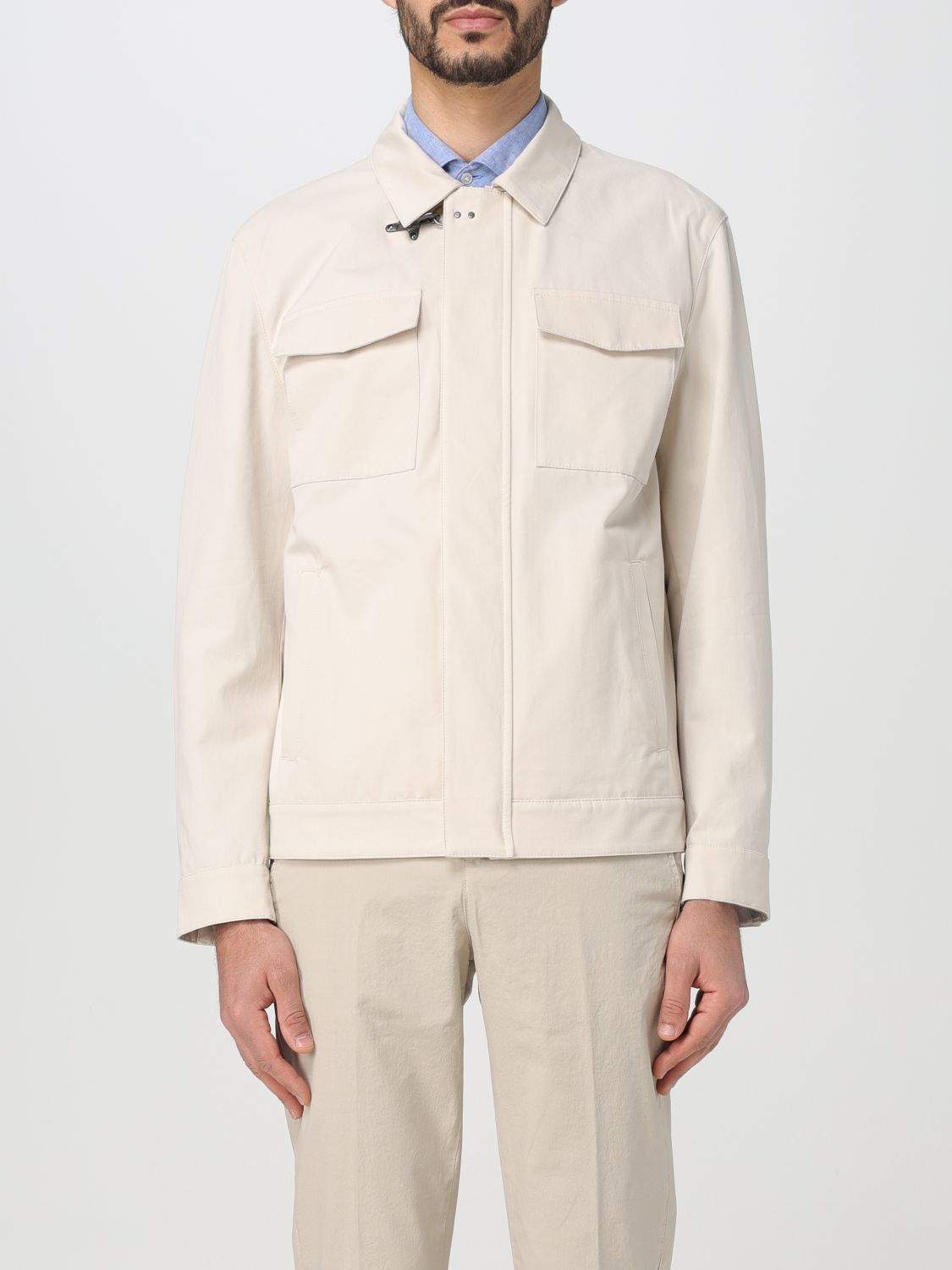 Fay Jacket FAY Men colour White