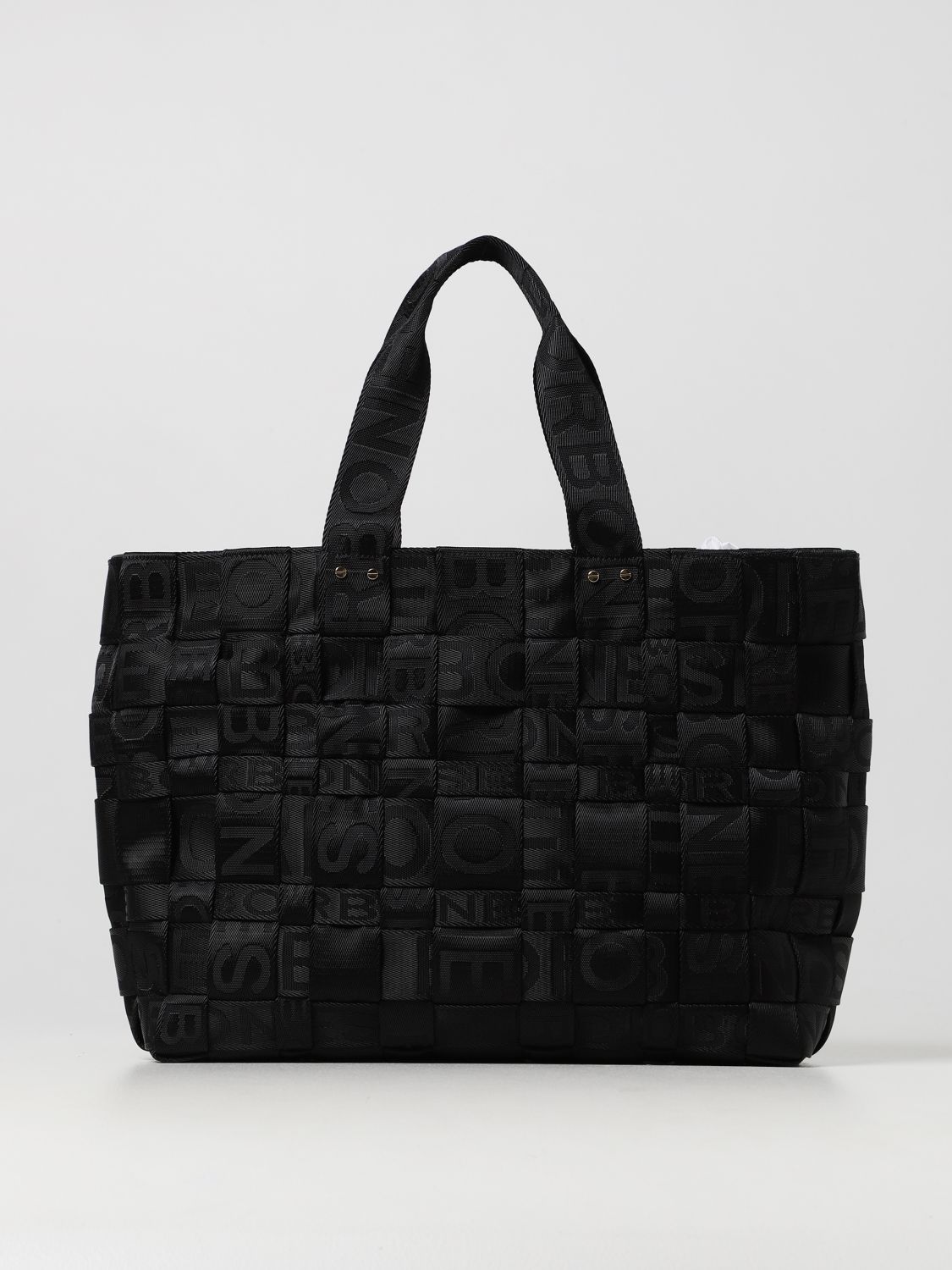 Borbonese Tote Bags BORBONESE Woman colour Black