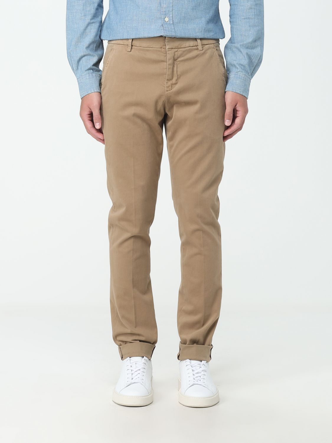 Dondup Trousers DONDUP Men colour Dove Grey