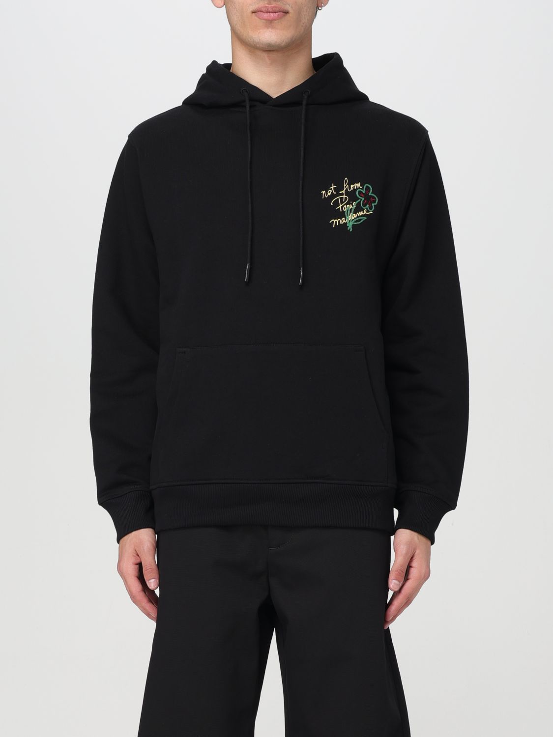 Drôle de Monsieur Sweatshirt DROLE DE MONSIEUR Men colour Black