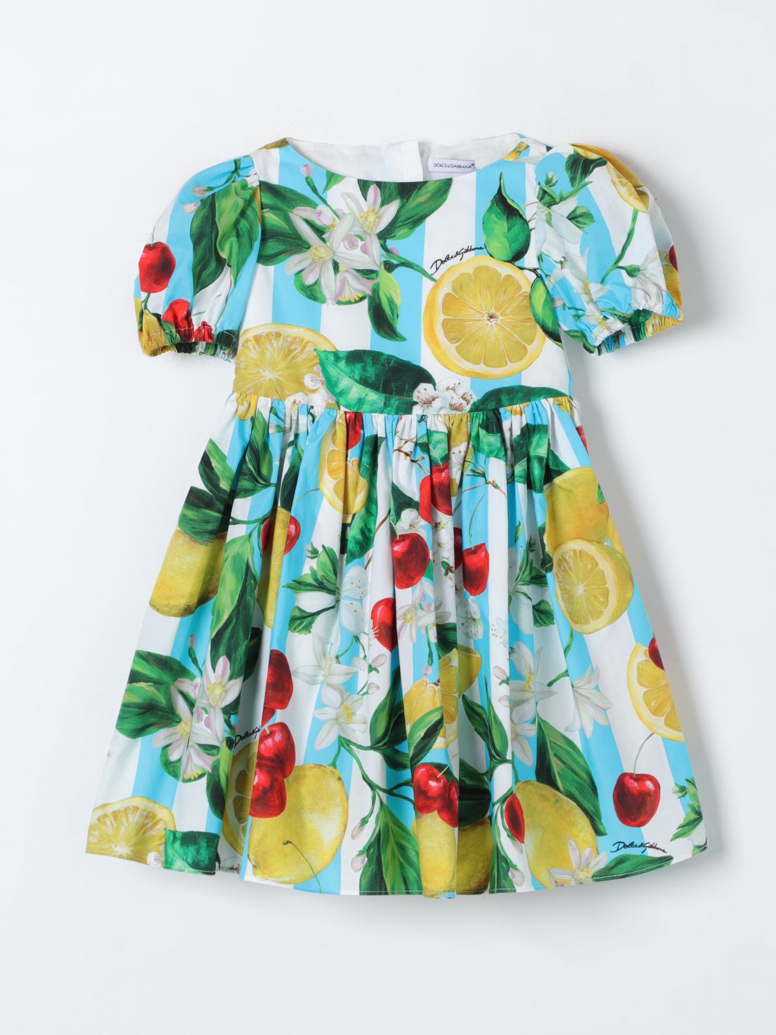 Dolce & Gabbana Dress DOLCE & GABBANA Kids colour Sky