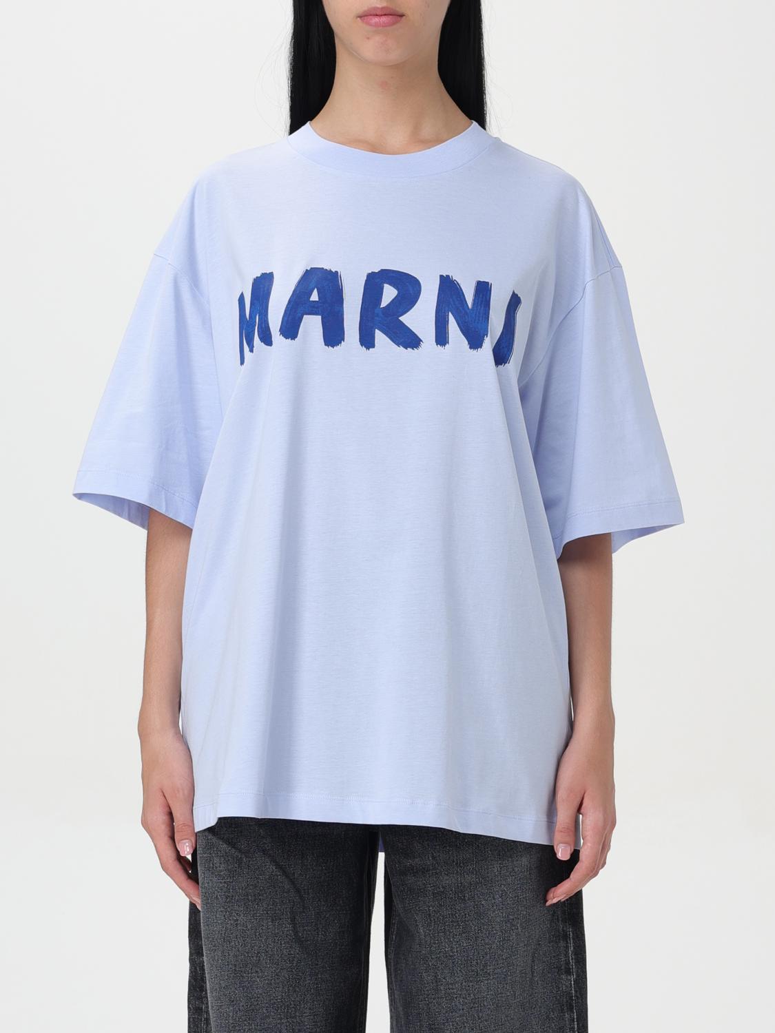 Marni T-Shirt MARNI Woman color Blue