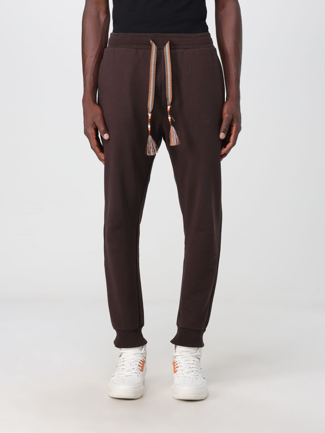 Gaëlle Paris Trousers GAËLLE PARIS Men colour Brown