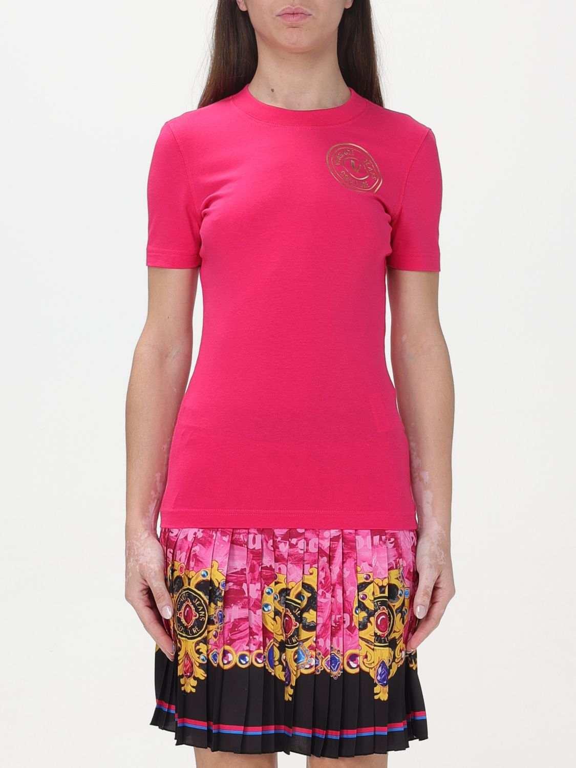 Versace Jeans Couture Dress VERSACE JEANS COUTURE Woman colour Pink