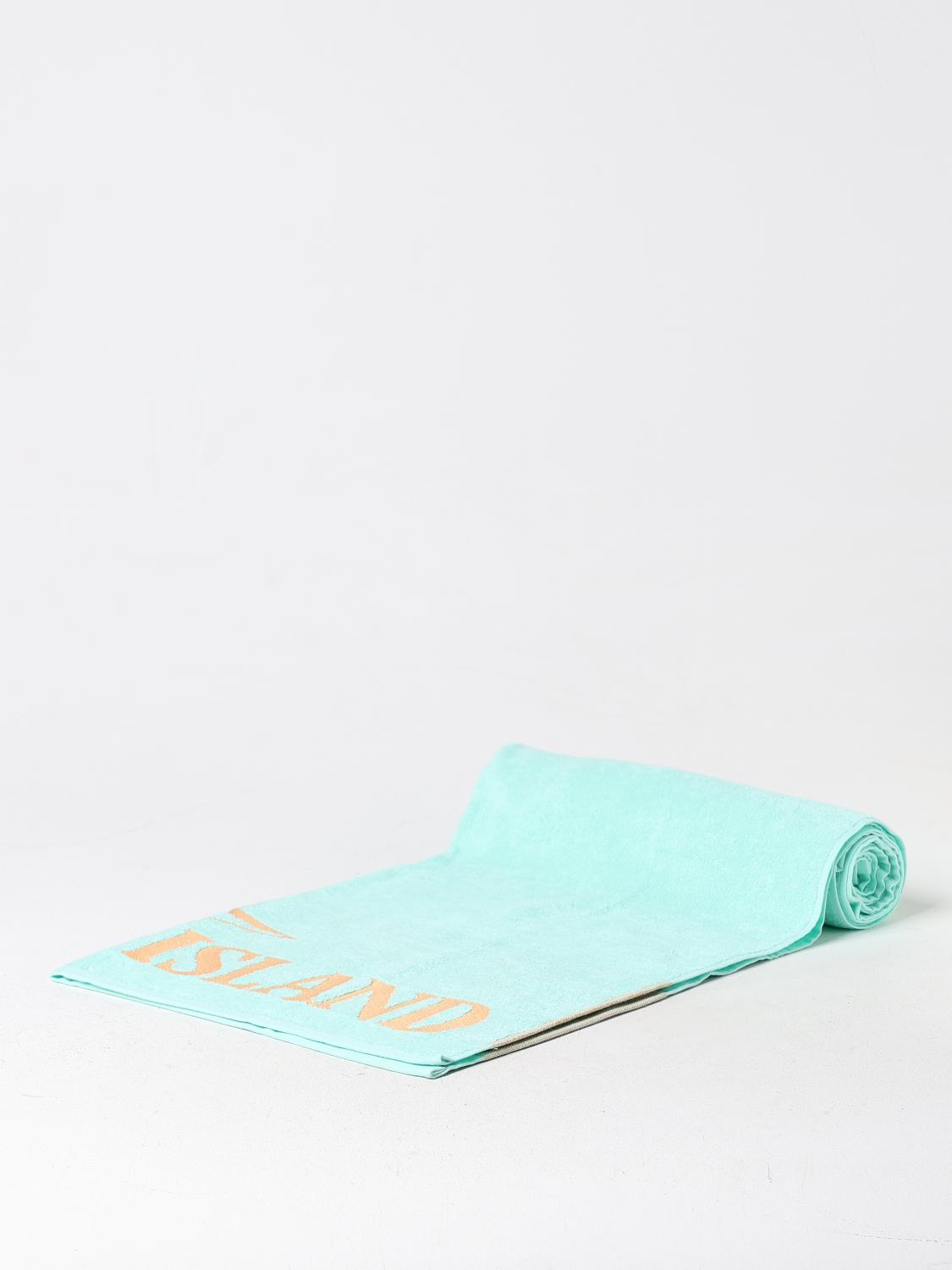 Stone Island Junior Beach Towel Baby STONE ISLAND JUNIOR Kids color Green