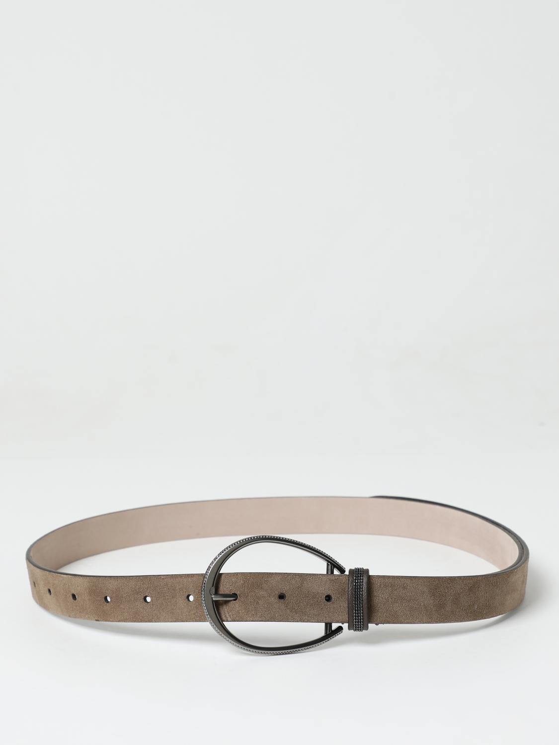 Brunello Cucinelli Belt BRUNELLO CUCINELLI Woman colour Leather