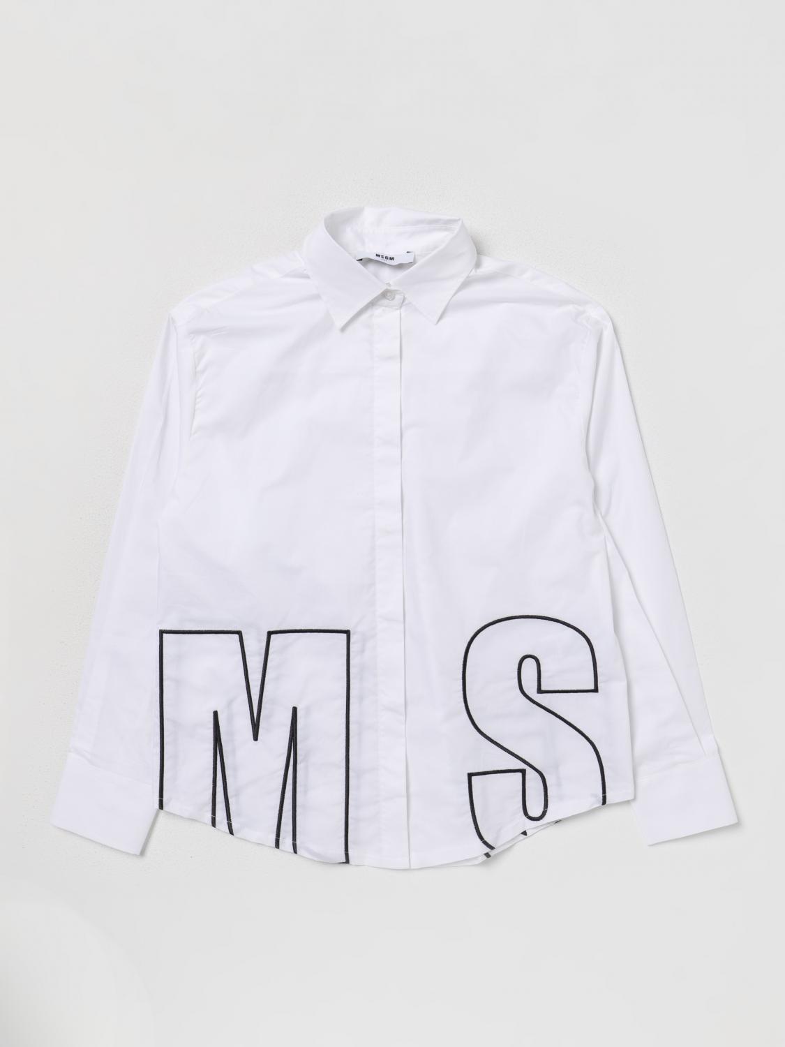 Msgm Kids Shirt MSGM KIDS Kids colour White