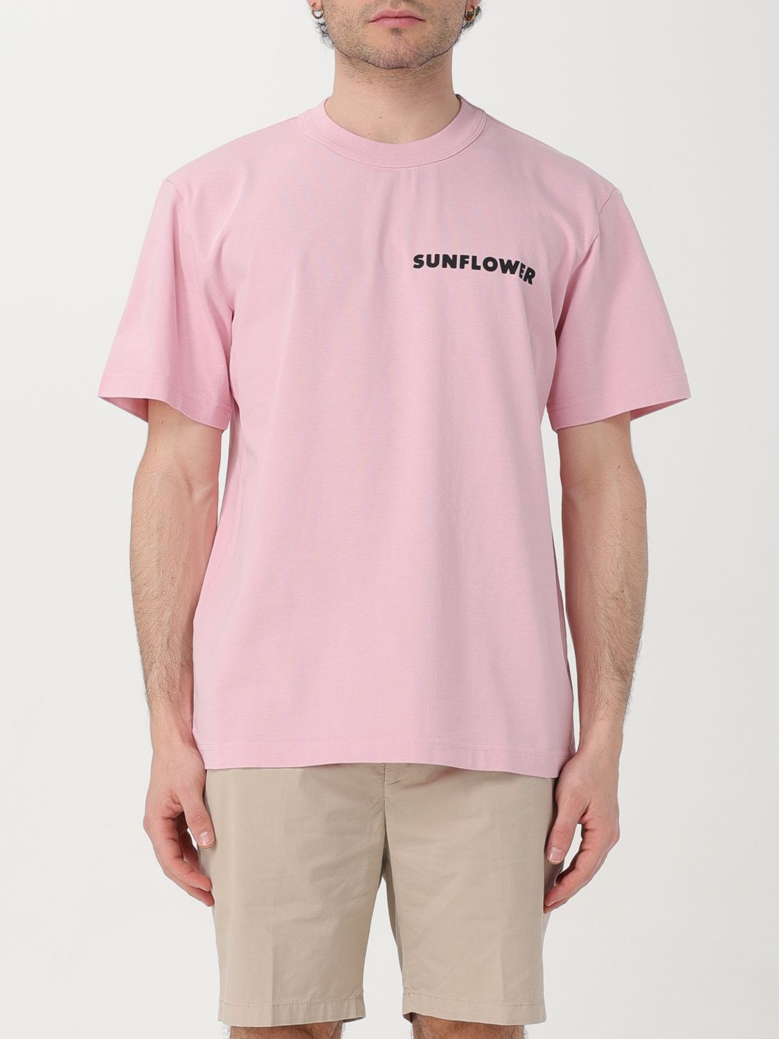 Sunflower T-Shirt SUNFLOWER Men colour Pink