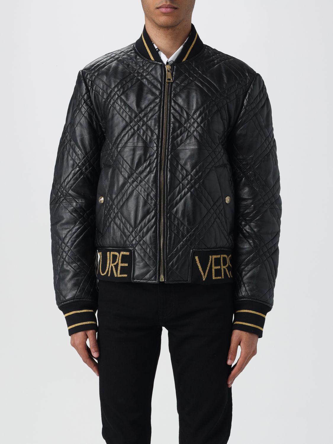 Versace Jeans Couture Jacket VERSACE JEANS COUTURE Men colour Black