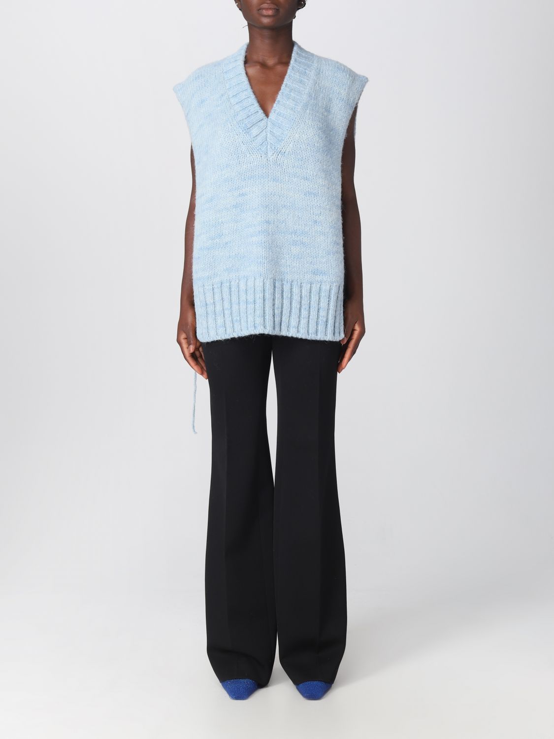 Maison Margiela Waistcoat MAISON MARGIELA Woman colour Blue