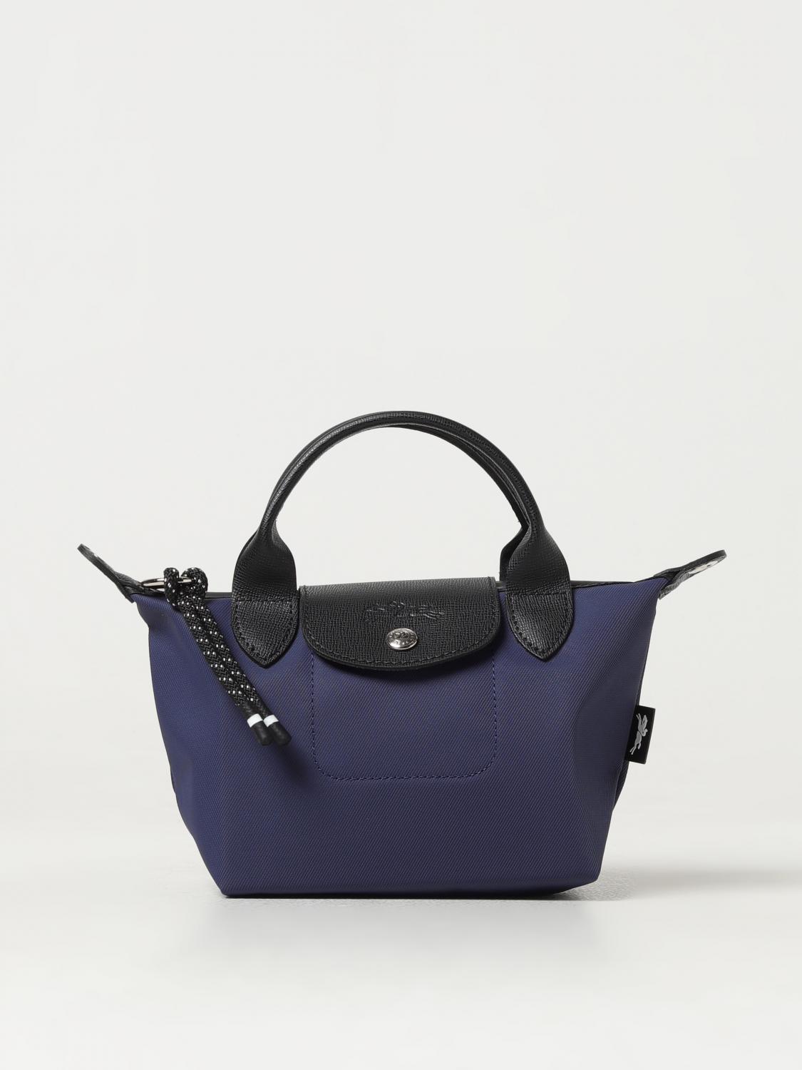  Longchamp Le Pliage Energy XS bag in recycled nylon and grained leather