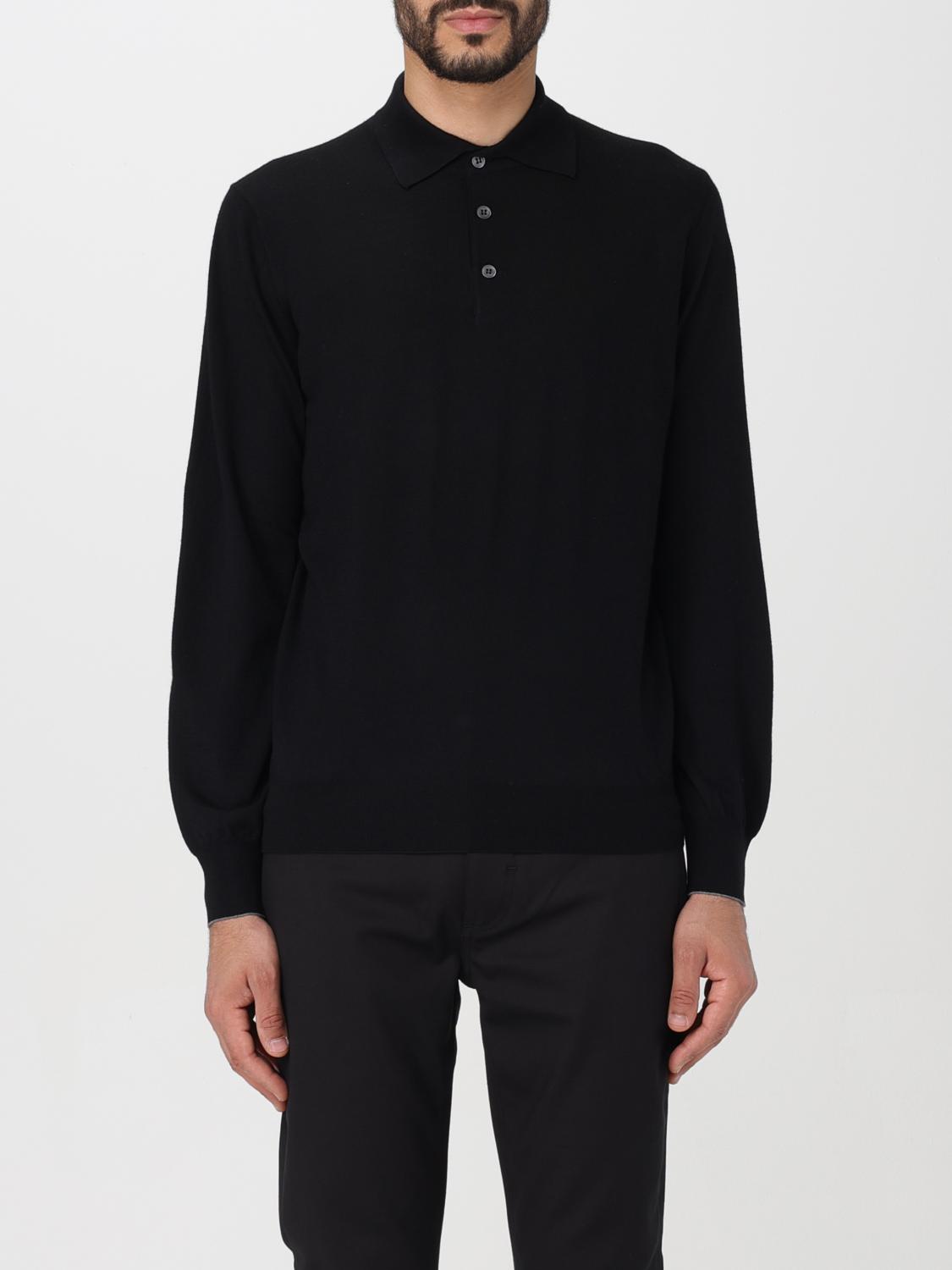 Brunello Cucinelli Polo Shirt BRUNELLO CUCINELLI Men colour Black