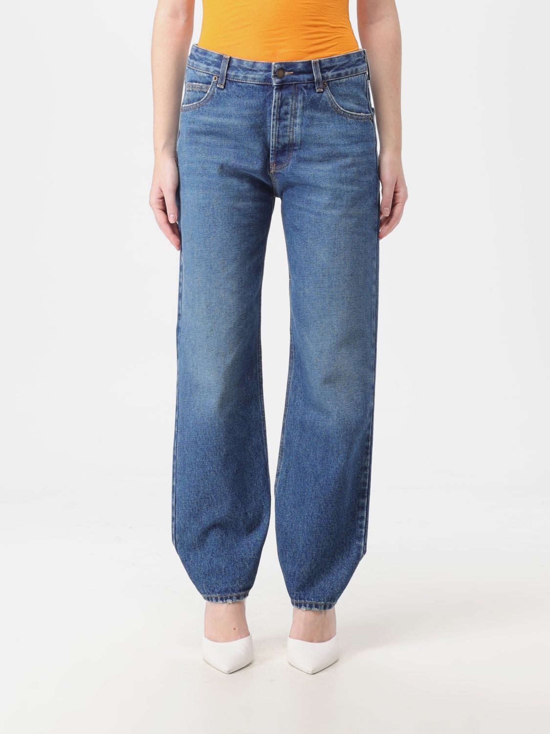 DARKPARK Jeans DARKPARK Woman colour Denim