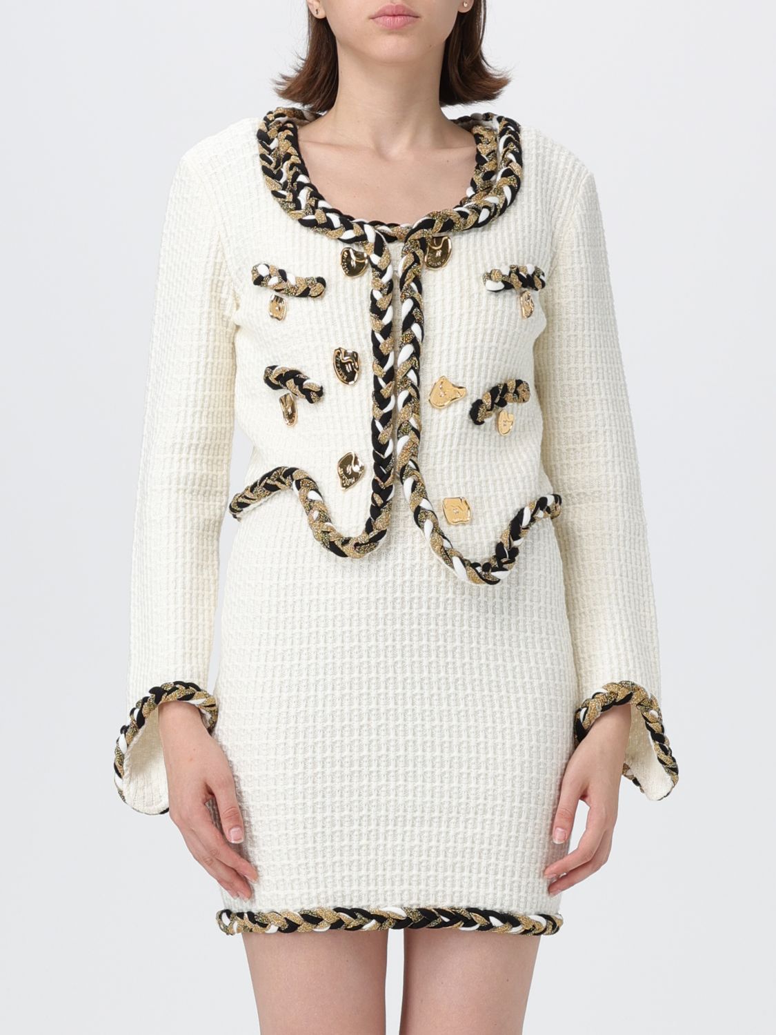 Moschino Couture Cardigan MOSCHINO COUTURE Woman colour White