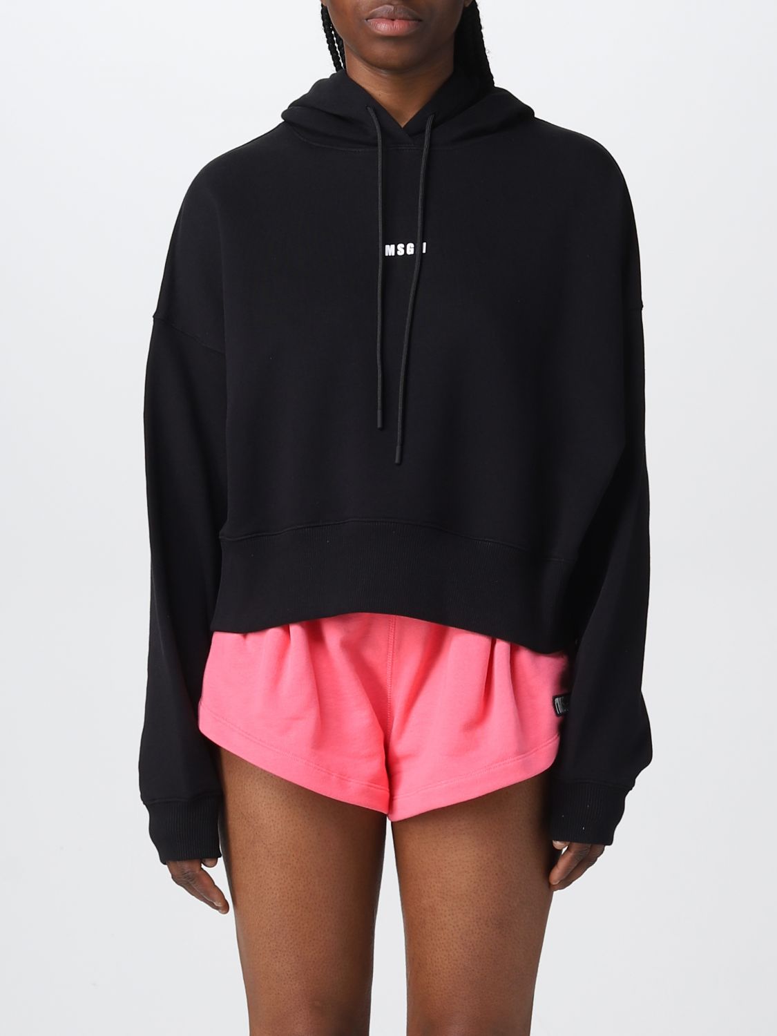 Msgm Sweatshirt MSGM Woman colour Black