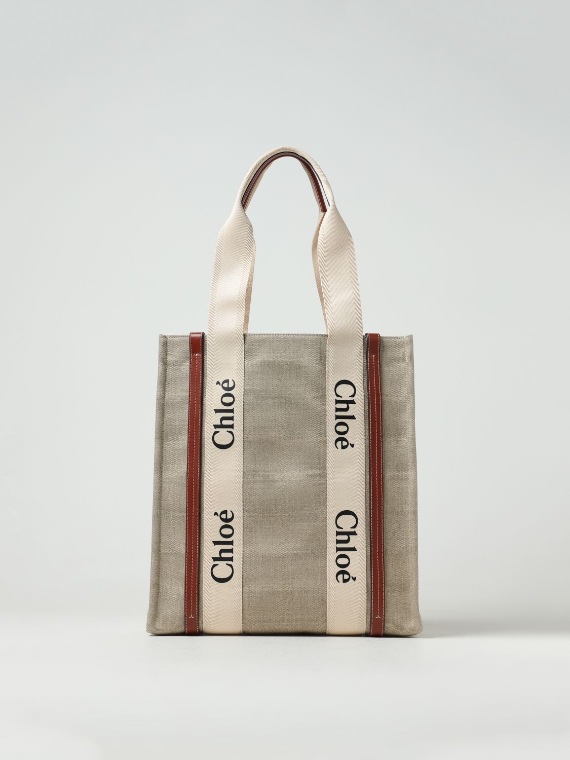 Chloé Tote Bags CHLOÉ Woman colour Beige