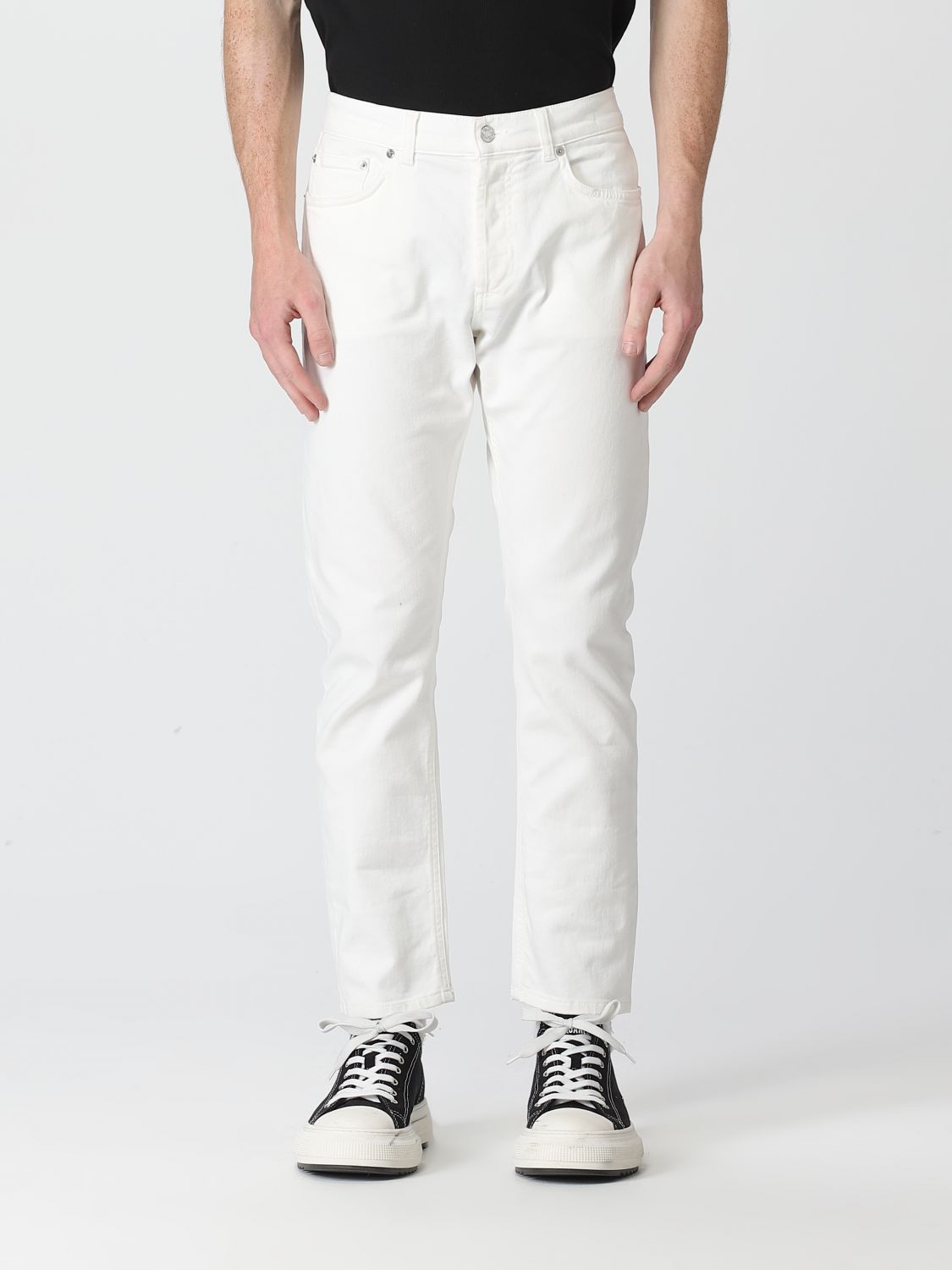 Grifoni Jeans GRIFONI Men colour Yellow Cream