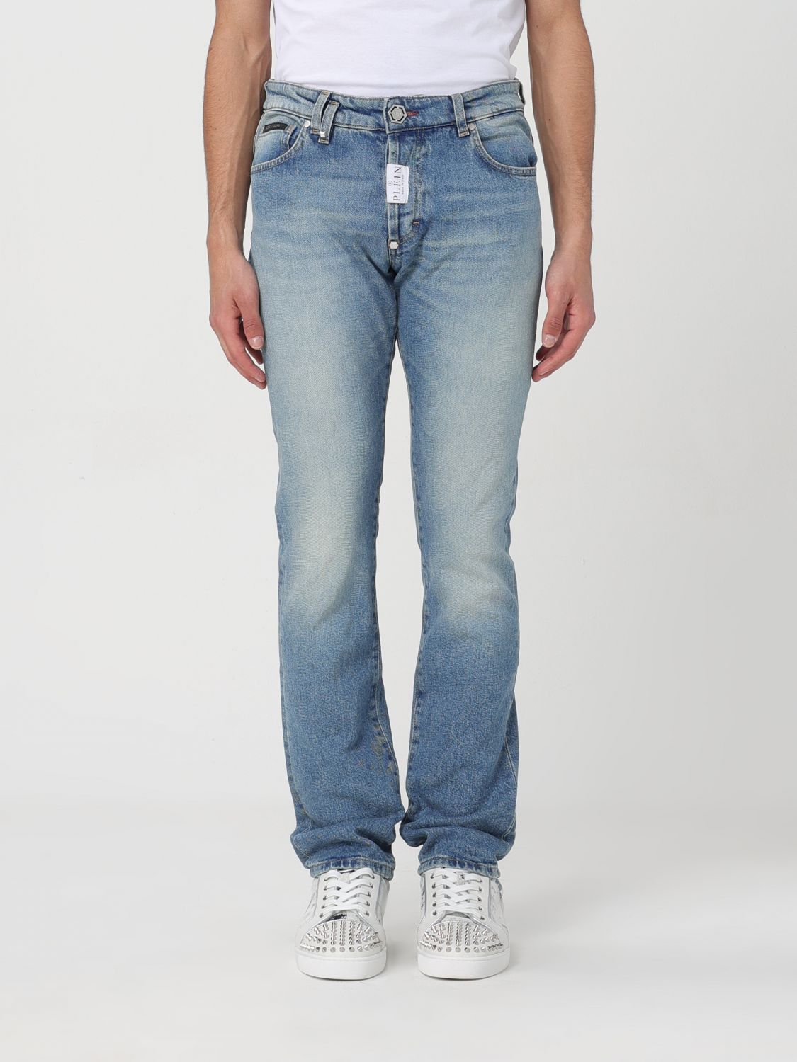 Philipp Plein Jeans PHILIPP PLEIN Men colour Gnawed Blue